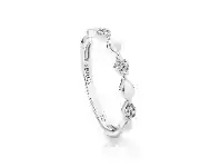 Bevilles Jewellery Georgini Aurora Silver Ring - 7 offer