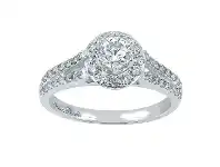 Love by Michelle Beville 18ct White Gold 0.88ct Diamond Ring