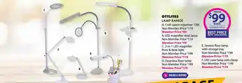 Ottlites Lamp Range