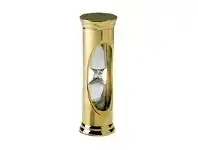 LivingStyles Whistle Solid Brass 3 Minute Sandglass offer