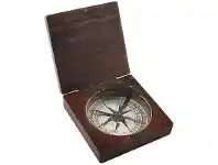LivingStyles Lewis and Clark Solid Rosewood Timber Compass offer