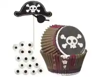 The Party People Shop Cupcake Decorating Kit - Pirate offer