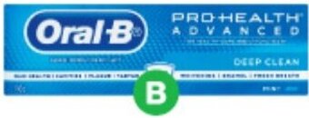 Woolworths Oral-B Pro-Health Advanced Deep Clean Toothpaste 110g offer
