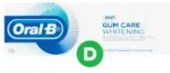 Woolworths Oral-B Gum Care & Whitening Toothpaste 110g offer