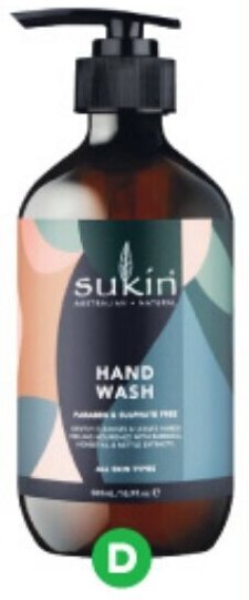 Woolworths Sukin Art Series Anna Cole Hand Wash 500ml offer