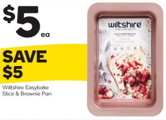 Woolworths Wiltshire Easybake Slice & Brownie Pan offer
