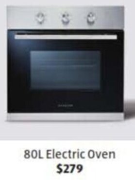 ALDI 80L Electric Oven offer