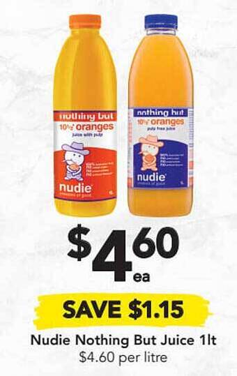Drakes Nudie Nothing But Juice offer