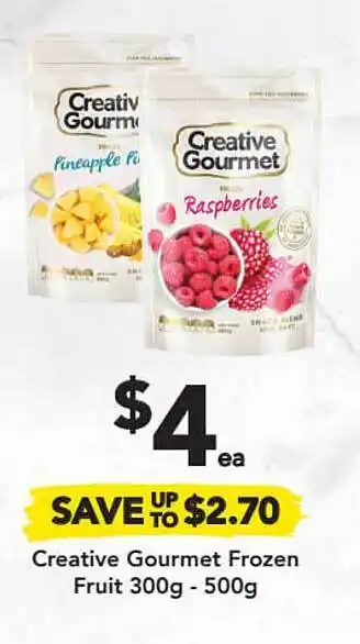 Drakes Creative Gourmet Frozen Fruit offer