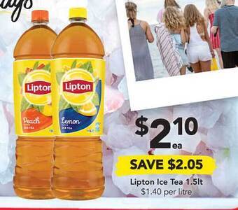 Drakes Lipton Ice Tea offer