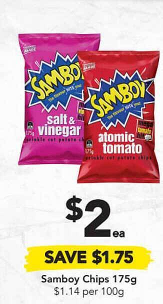 Drakes Samboy Chips offer