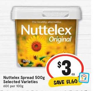 IGA Nuttelex Spread offer