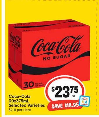 IGA Coca-cola offer