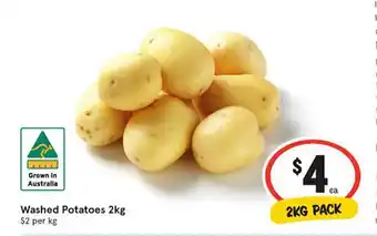 IGA Washed Potatoes offer