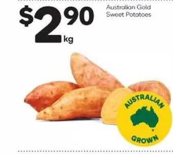 Woolworths Australian Gold Sweet Potatoes offer