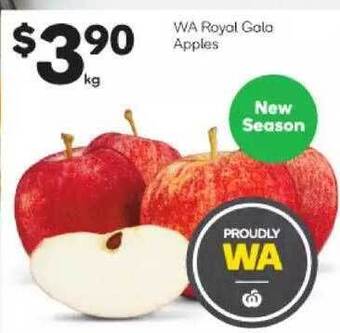 Woolworths Wa Royal Gala Apples offer