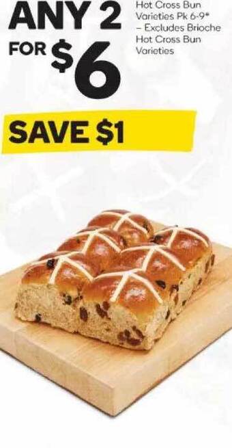 Woolworths Hot Cross Bun offer