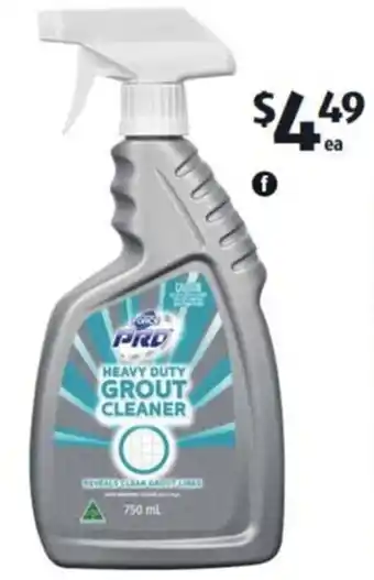 ALDI Rust,Lime & Calcium Remover Or Heavy Duty Grout Cleaner 750ml offer