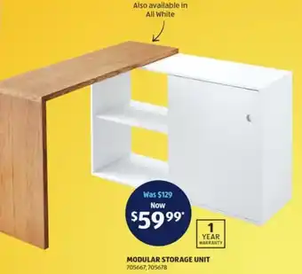 ALDI Modular Storage Unit offer