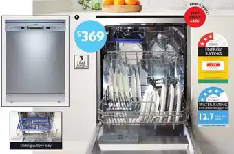 ALDI 14 Place Stainless Steel Dishwasher offer