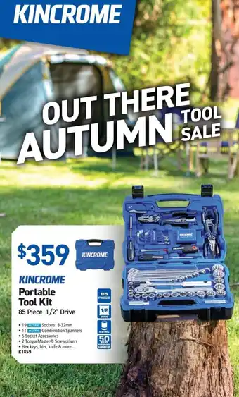 Kincrome Portable Tool Kit K1859