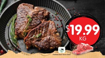 Spudshed Parkfield Beef T-Bone Steak offer