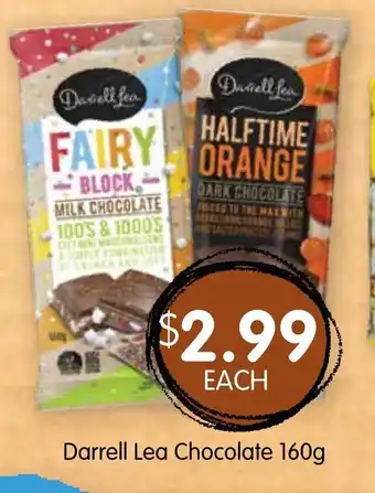 Spudshed Darell Lea Chocolate 150g offer