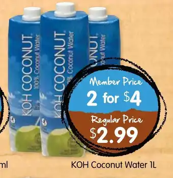 KOH Coconut Water 1L