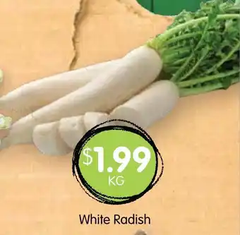 Spudshed White Radish offer