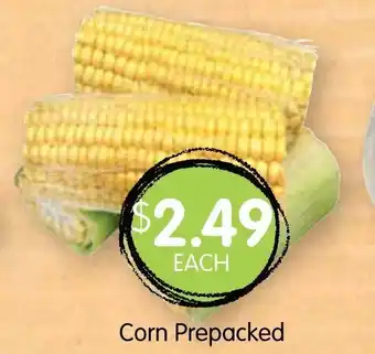 Spudshed Corn Prepacked offer
