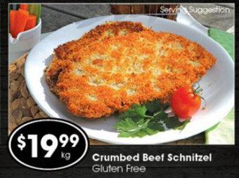 Ritchies Crumbed Beef Schnitzel offer