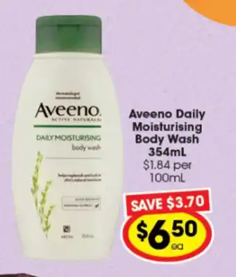 Aveeno Daily Moisturising Body Wash 354ml