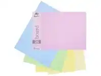Officeworks Quill A3 210gsm Board Pastels Assorted 15 Pack offer