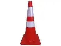 Officeworks Sandleford Hi-Vis Traffic Cone with Reflective Band 700mm offer