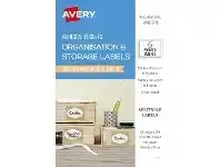 Officeworks Avery Clear Adhesive Pockets with White Inserts 6 Pack offer