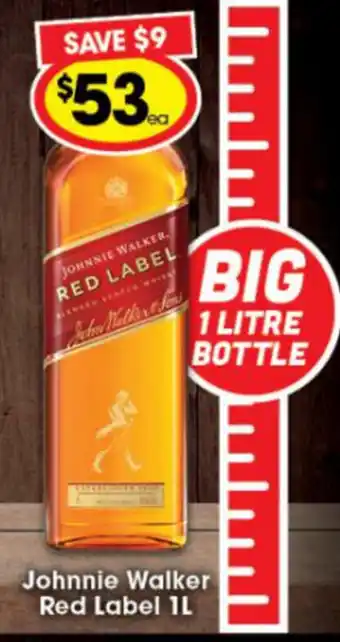 Johnnie Walker Red Label 1L