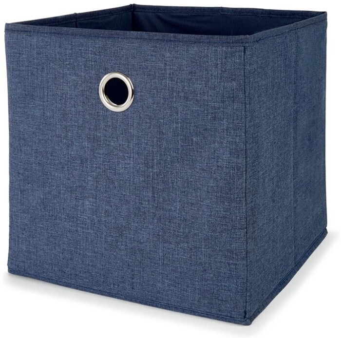 Collapsible Storage Cube Blue offer at Kmart