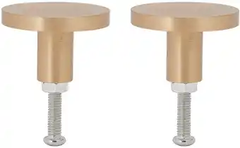 Kmart 2 Pack Brushed Brass Handles offer