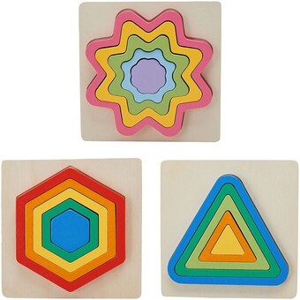 Kmart Mini Rainbow Puzzle - Assorted offer