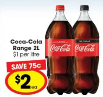 Ritchies Coca-Cola Range 2L offer