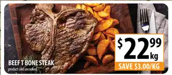 Supabarn Beef Bone Steak offer