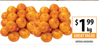 Supabarn Imperial Mandarins offer