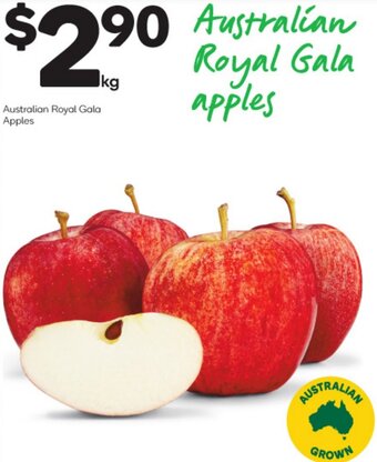 Woolworths Australian Royal Gala Apples offer