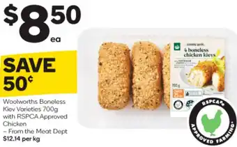 Woolworths Woolworths Boneless Kiev offer