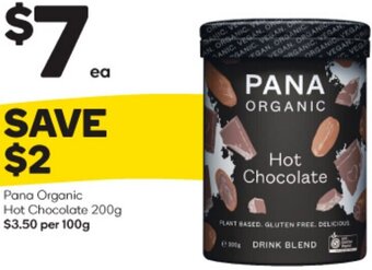 Woolworths Pana Organic Hot Chocolate 200g offer
