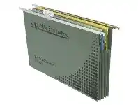 Officeworks Crystalfile Foolscap Expanding Suspension Files 10 Pack offer