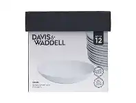 Officeworks Davis & Waddell Coupe Cereal Bowl Set 12 Pack offer