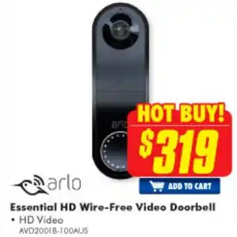 The Good Guys Arlo HD Video AVD2001B-100AUS offer