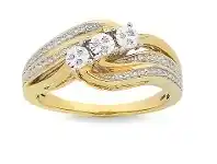 Bevilles Jewellery Honeydium Diamond Ring offer