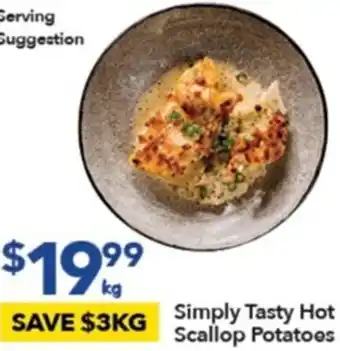 Ritchies Simply Tasty Hot Scallop Potatoes offer